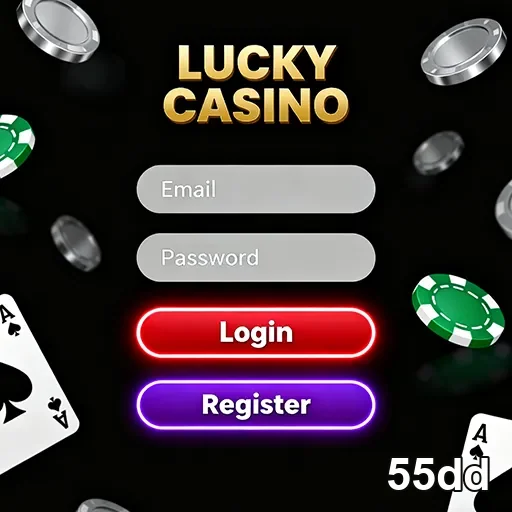 Tela de login de cassino em dispositivo móvel com foco no acesso seguro